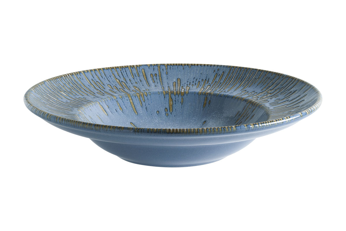Assiette à pâtes - Porcelaine  Ø 27cm - Sage - Snell ( 988558 ) (6 X 1 unité )