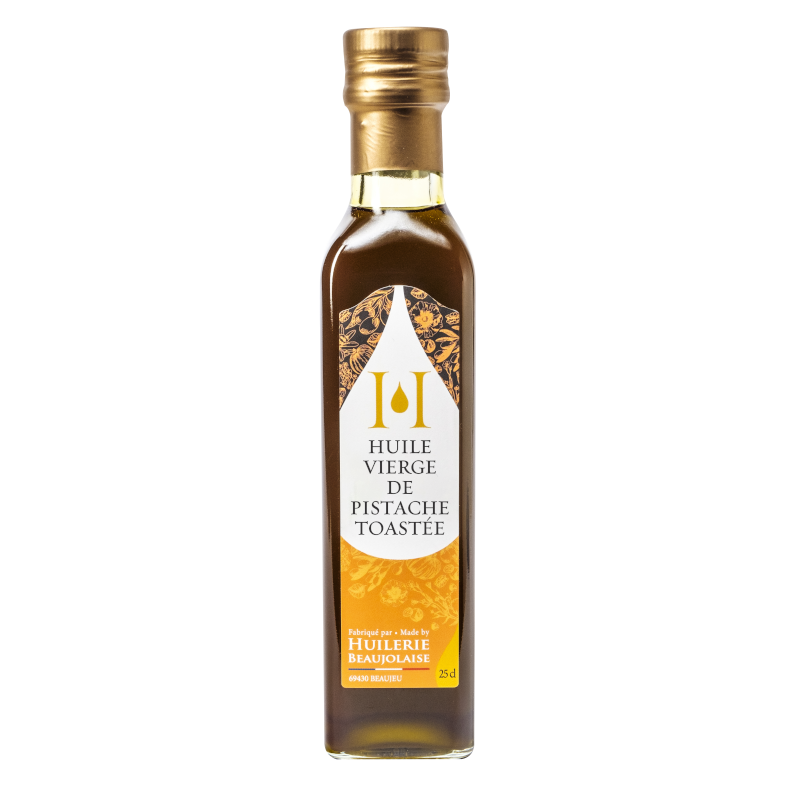 Huile vierge de pistache toastée - 25 cl