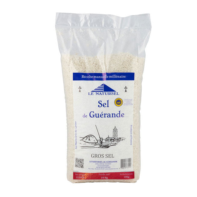 Gros sel de Guérande naturel - 10kg