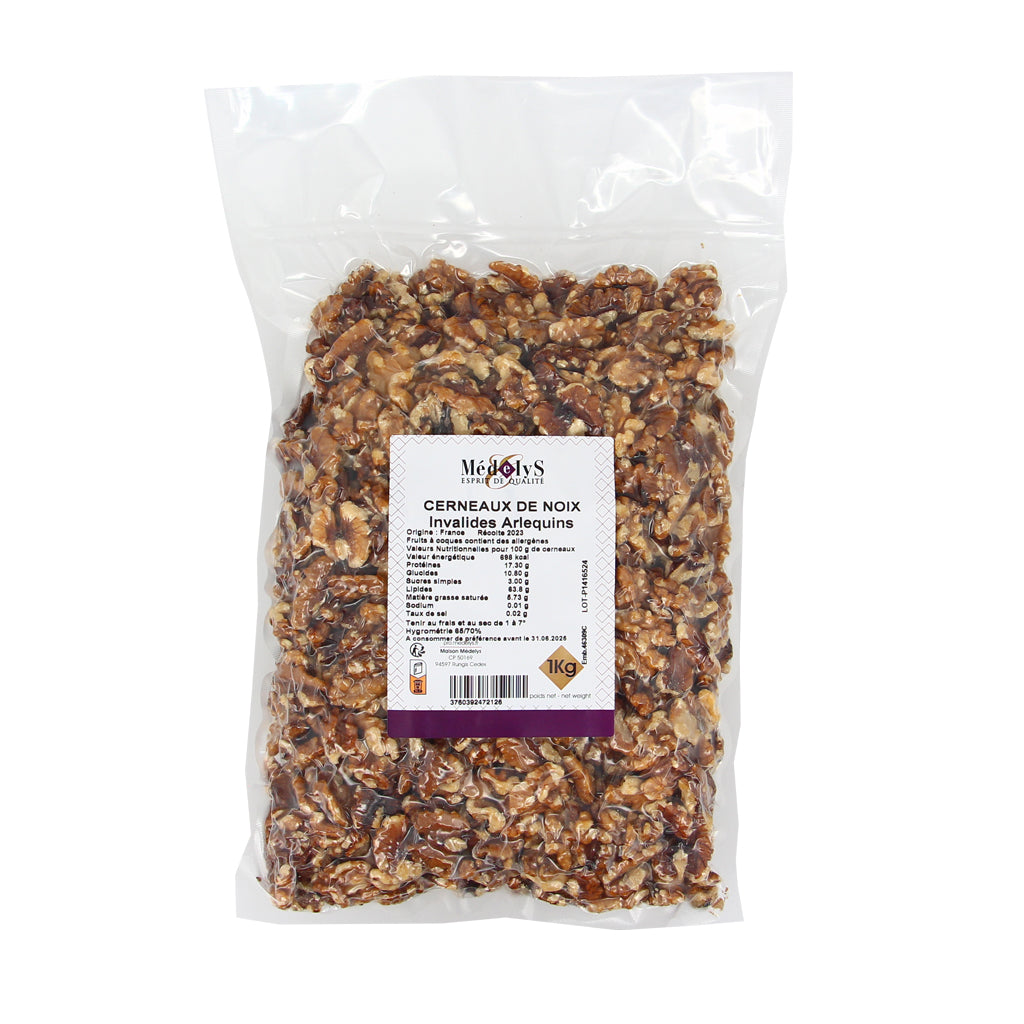 Cerneaux de noix Arlequin invalide - 1kg