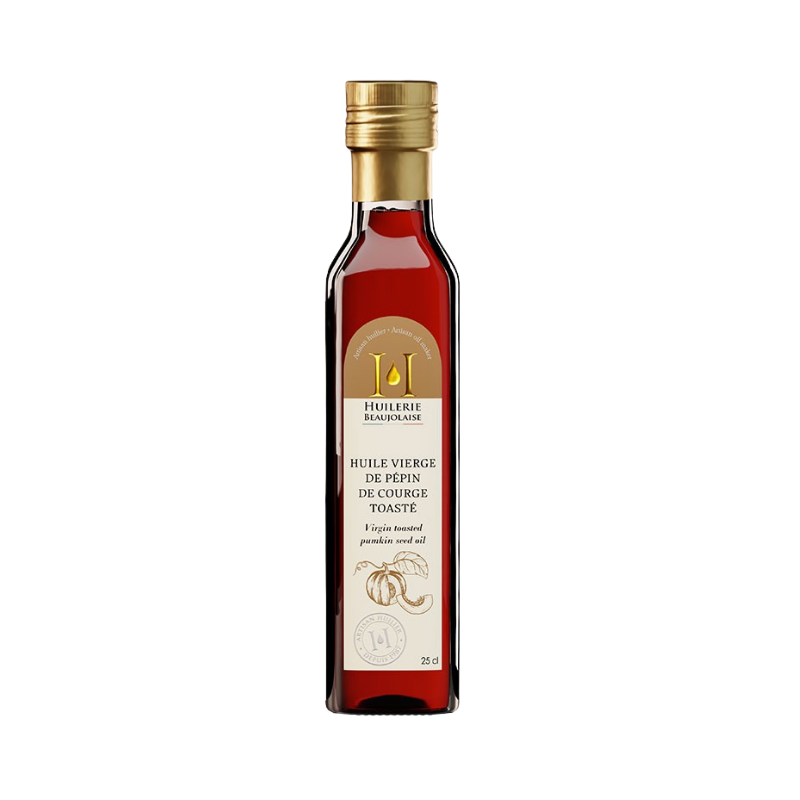 Toasted pumpkin seed oil Huilerie Beaujolaise - 25cl