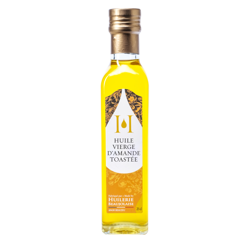 Huile vierge d'amande toastée - 25cl