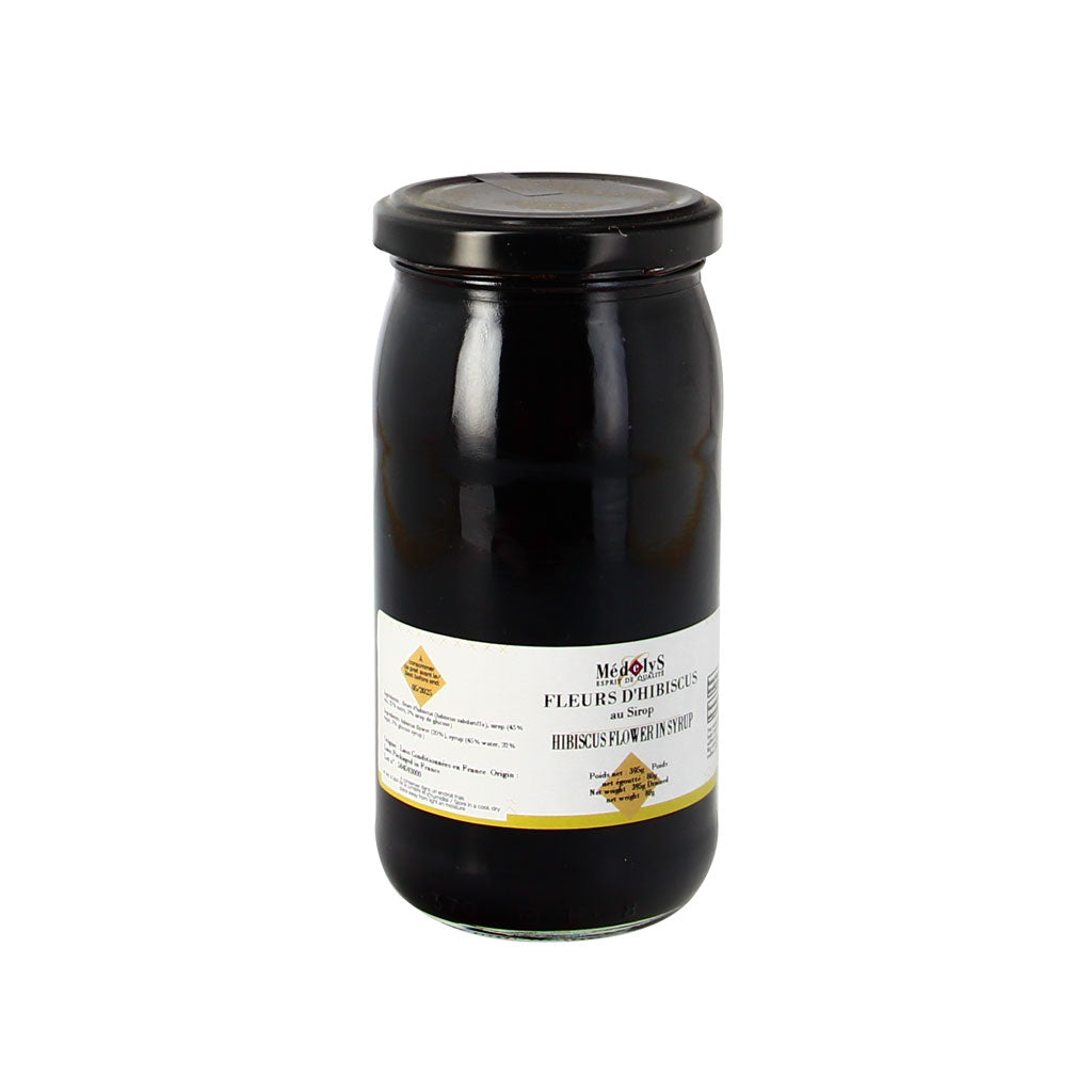 Fleurs d'hibiscus en sirop - 395g