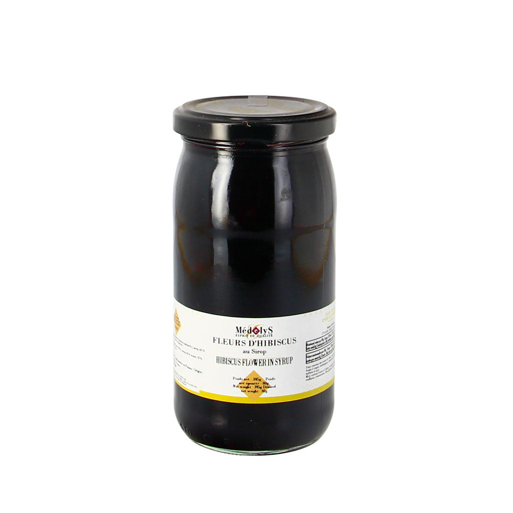 Fleurs d'hibiscus en sirop - 395g