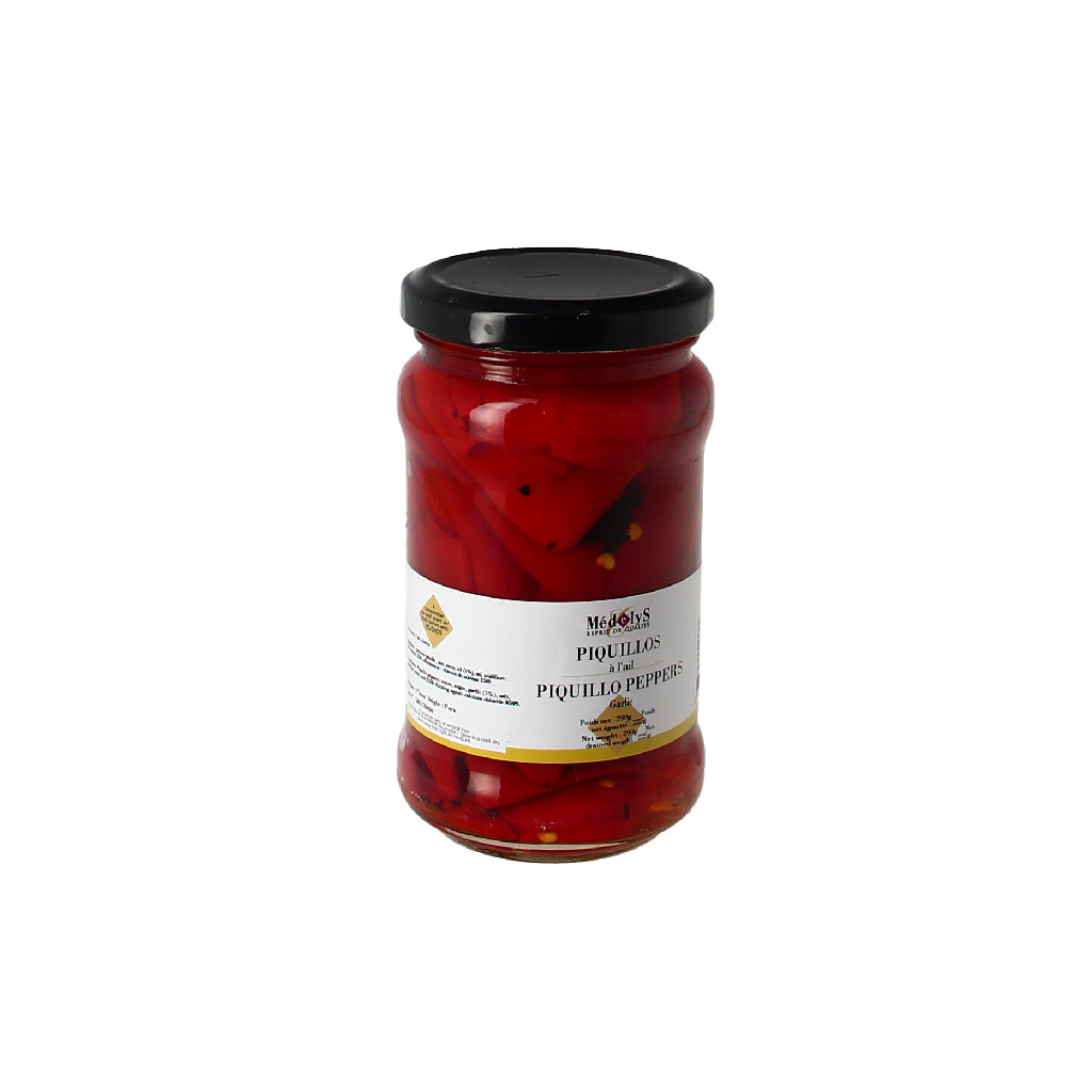 Piquillos enitiers à l'ail - 290g