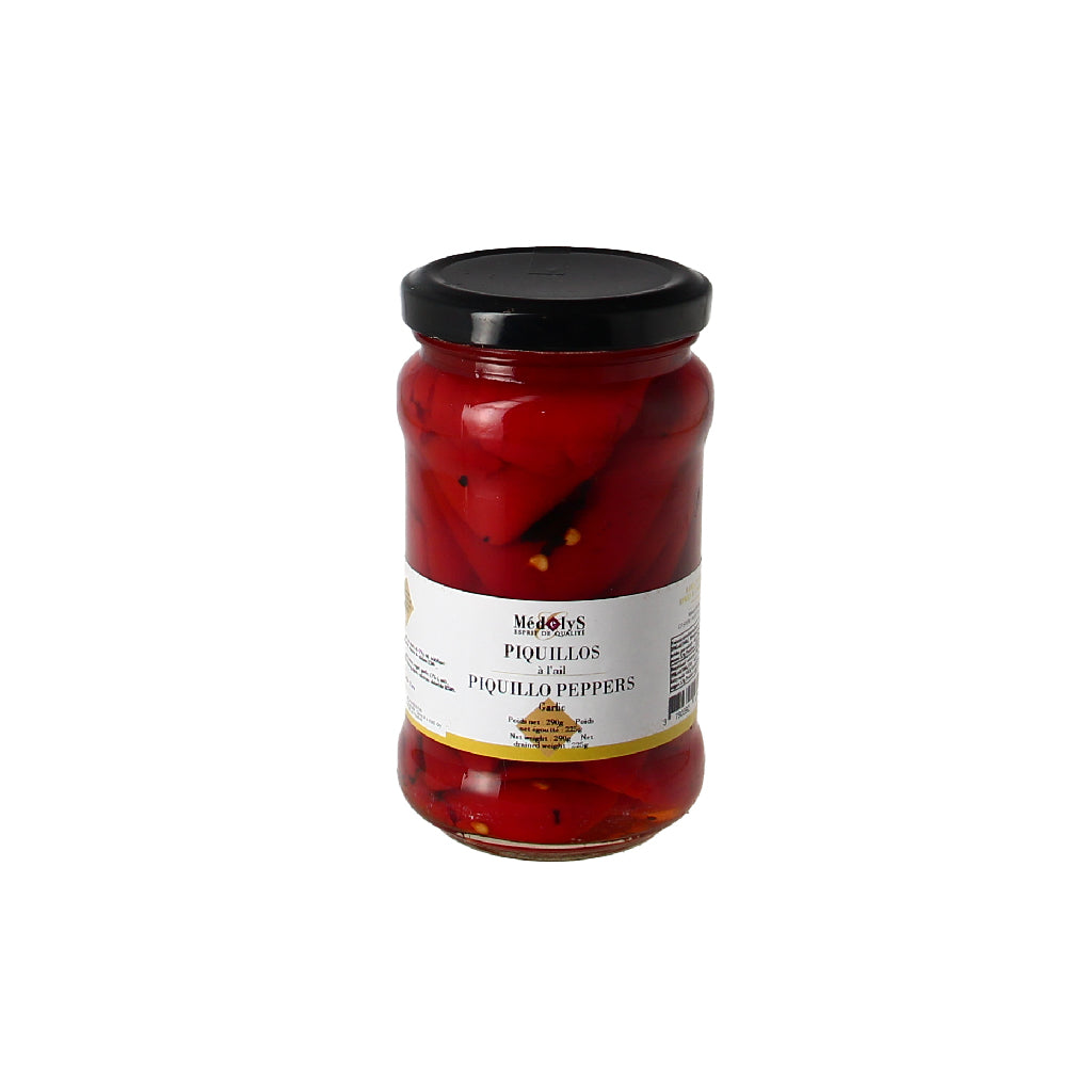 Piquillos enitiers à l'ail - 290g