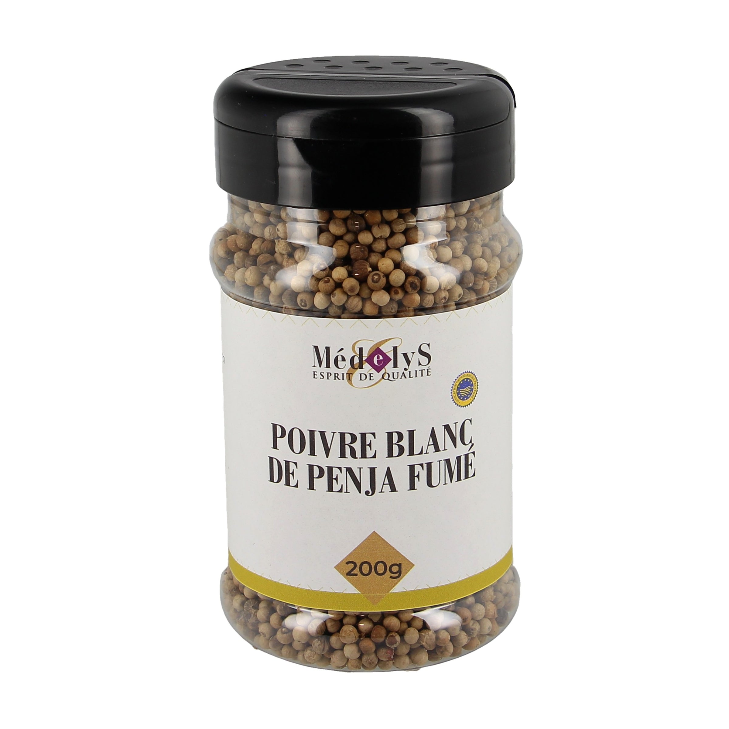 Poivre blanc Penja fumé - 200g