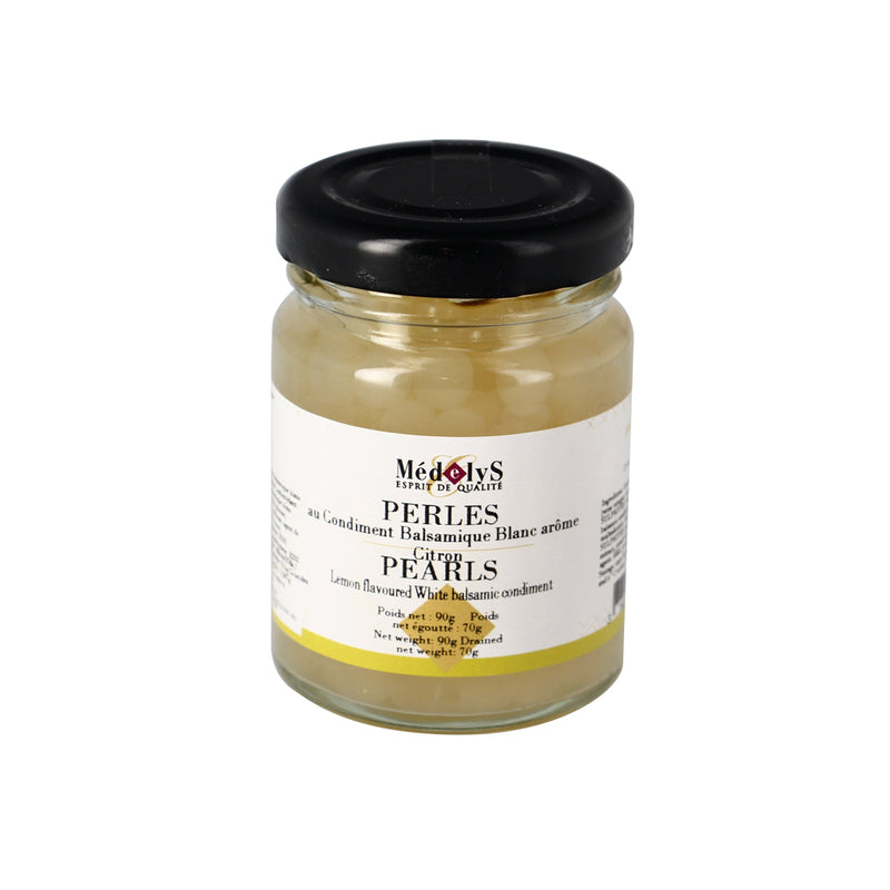 Perles au vinaigre balsamique blanc et citron - 90g