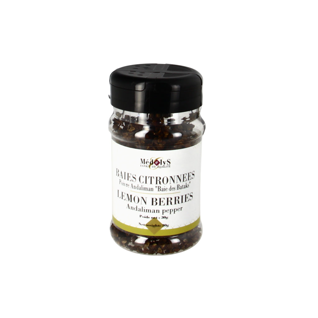 Baies des Bataks (baies cironnées ou poivre Andaliman) - 30g