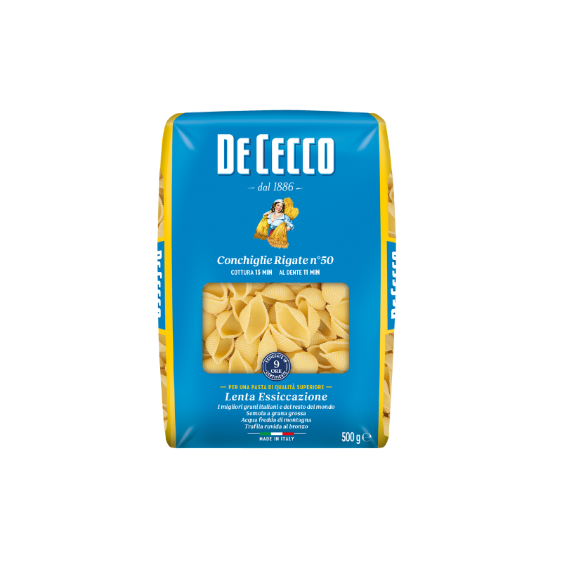 Conchiglie Rigate # 50 - 500G