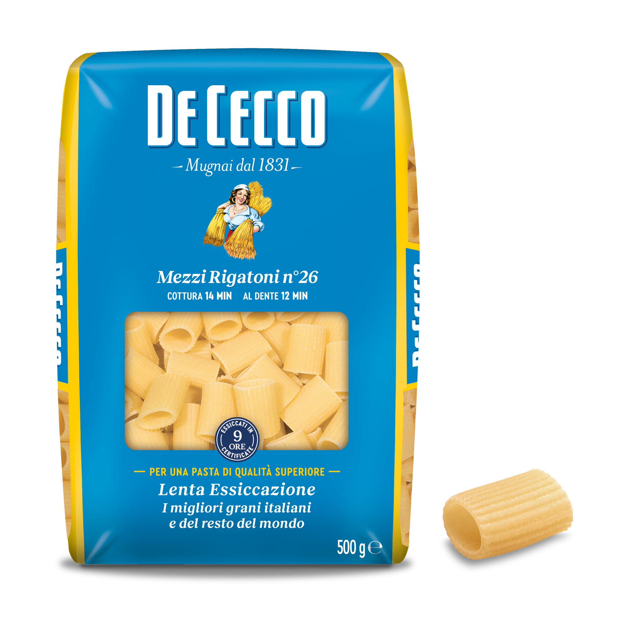 Mezzi Rigatoni # 26 - 500G