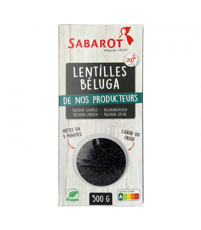 Beluga Black Lentils - 500G