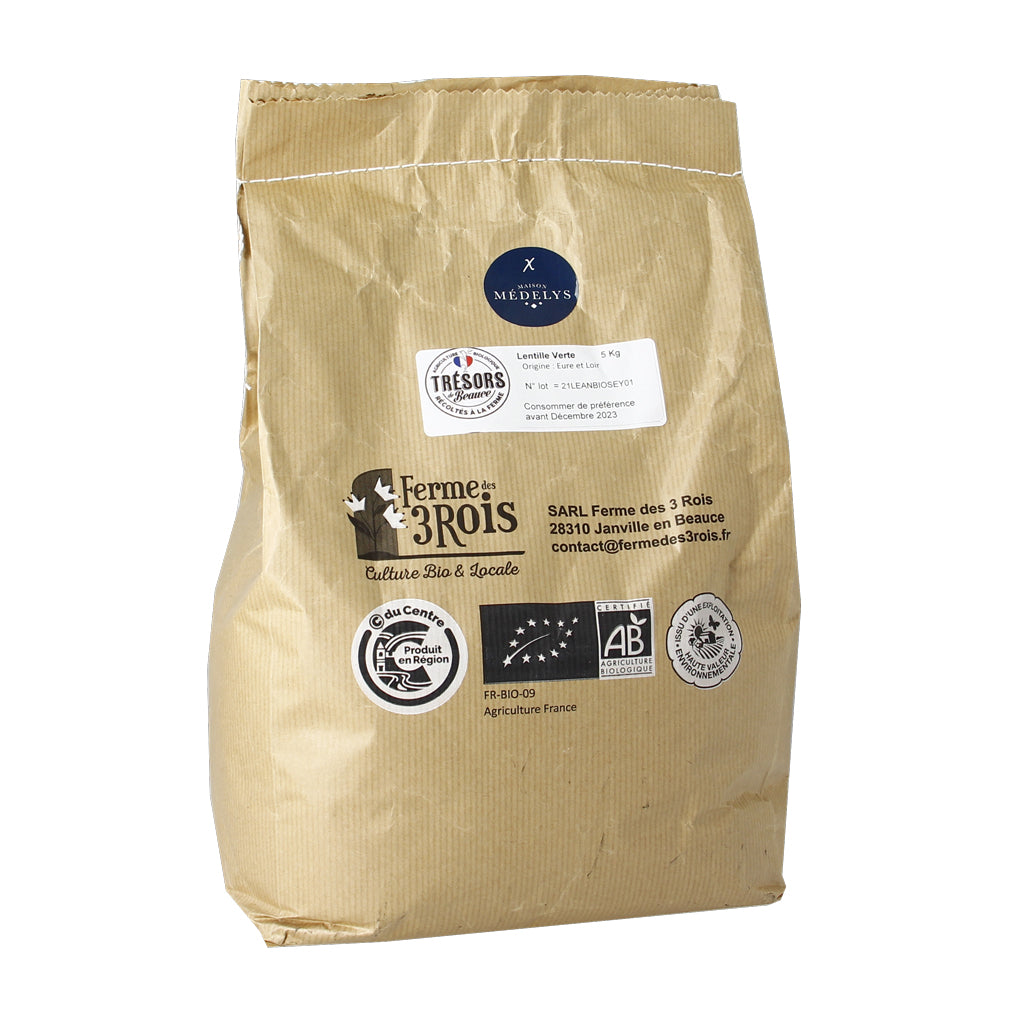 Lentille verte de Beauce - 5kg