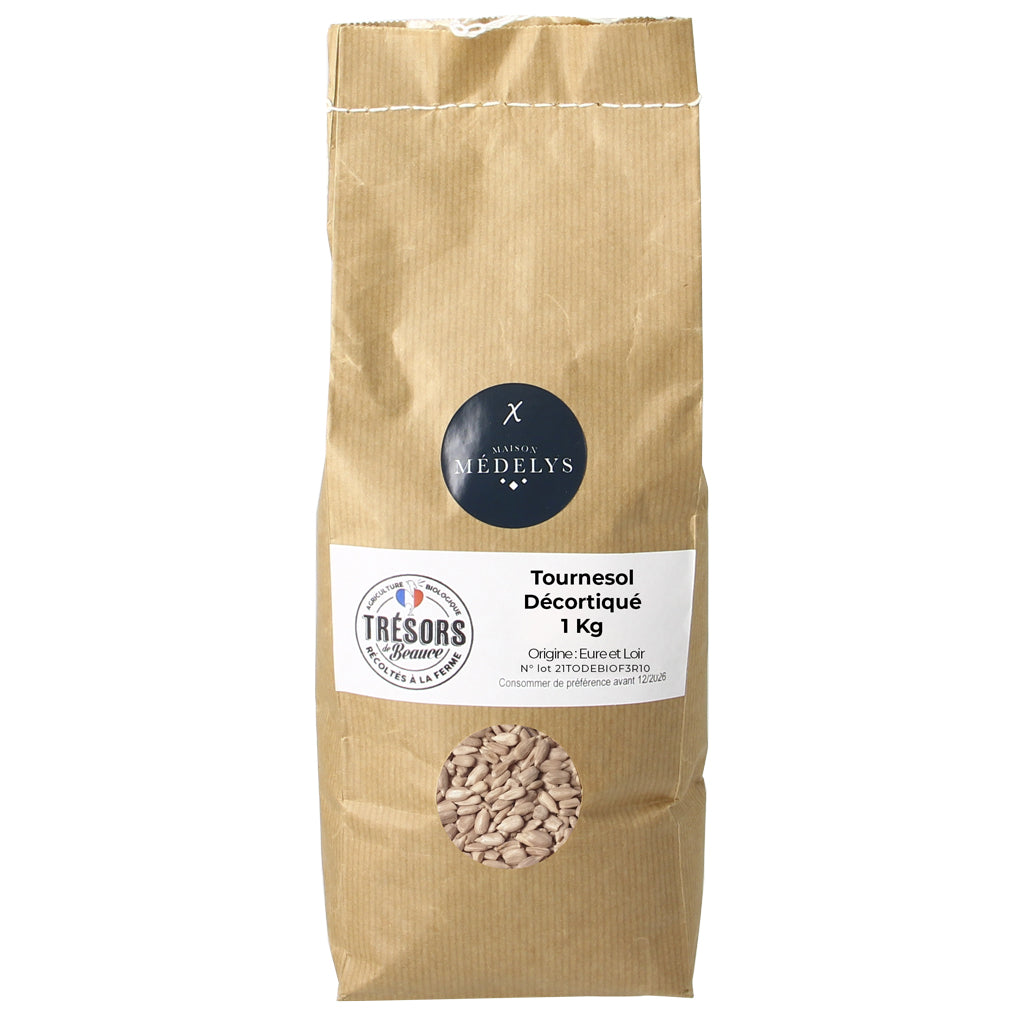 Tournesol décortiqué de Beauce - 1kg