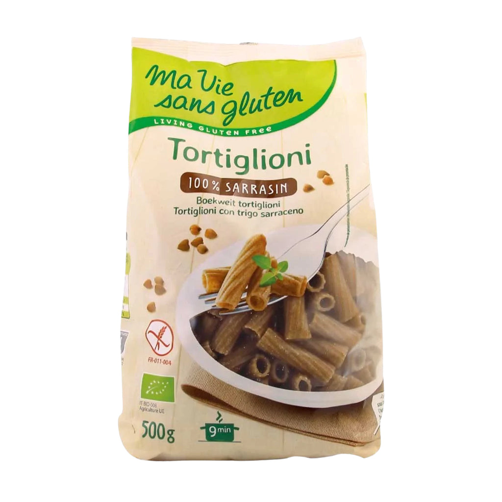 Gluten-free Buckwheat Tortiglioni - 500g