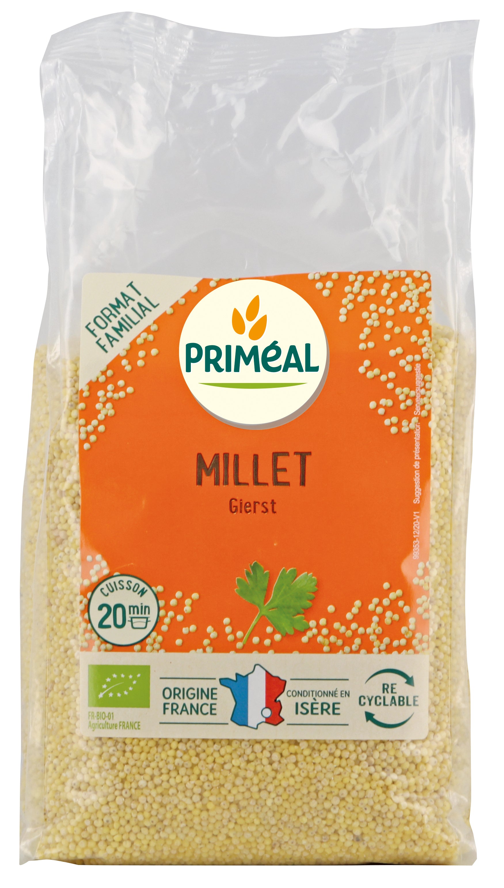 Millet décortiqué - 1kg
