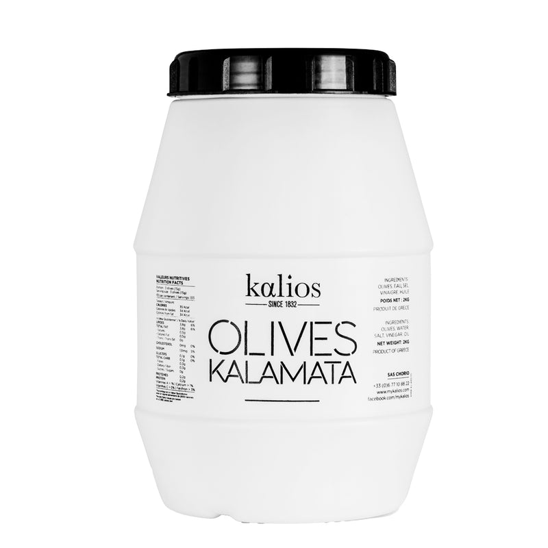 Kalamata Olives In Brine - 2Kg