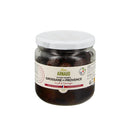 Olives noires grossanes au laurier et poivre concassé- 250g