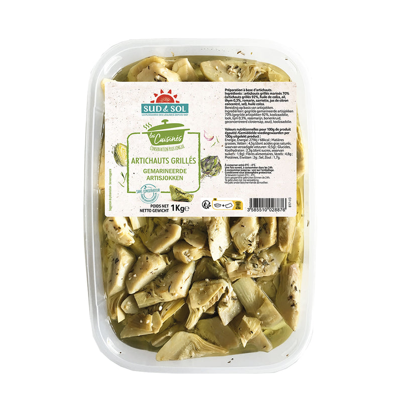 Marinated Grilled Artichokes - 1Kg