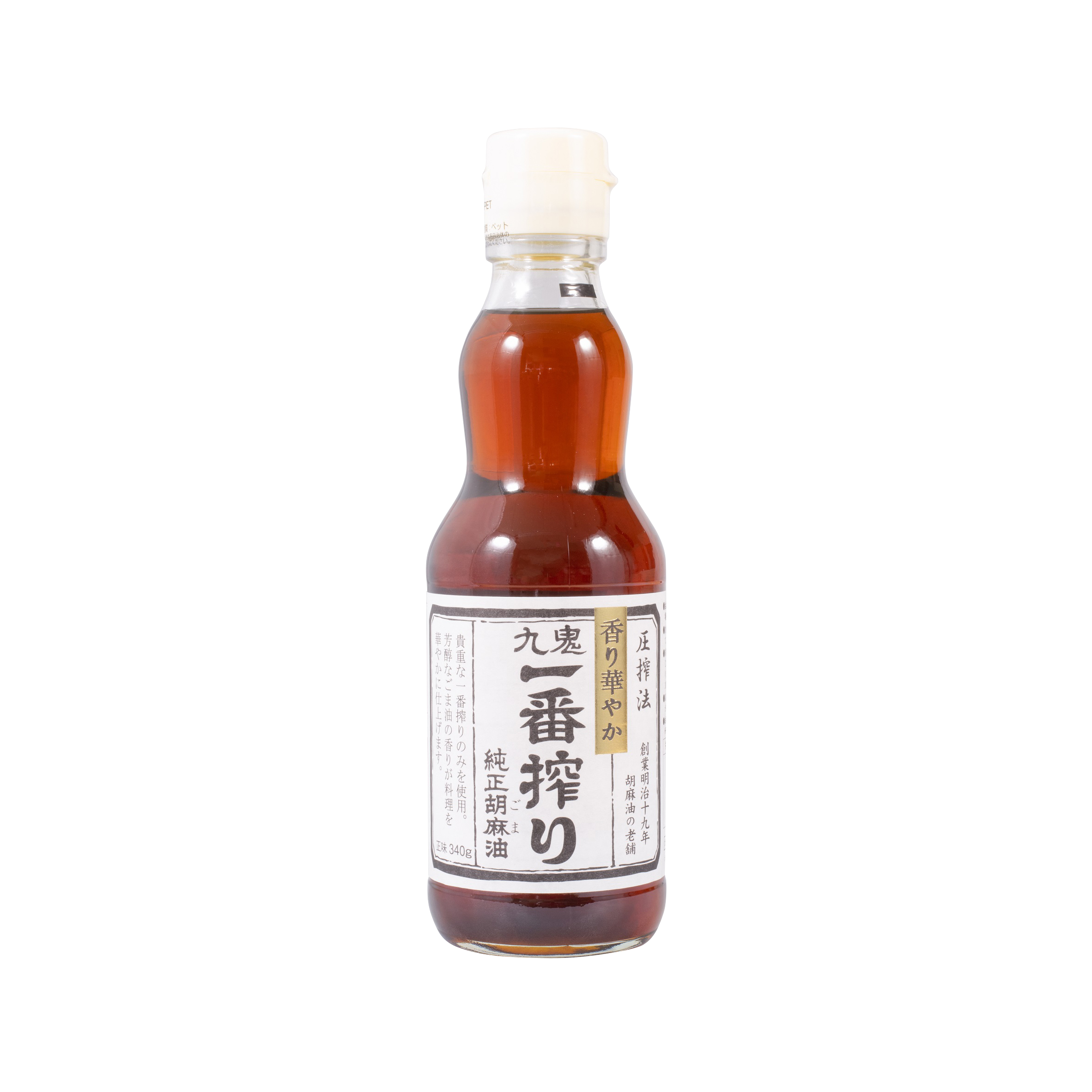 "Kuki" Intense Sesame Oil, First Pressing - 340g