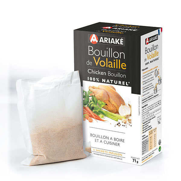Bouillon de volaille Ariaké - 5x14,2g