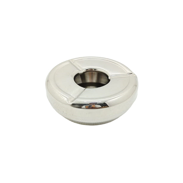 Cendrier inox Ø 12 + couvercle ( 988360 ) (12 X 1 unité )