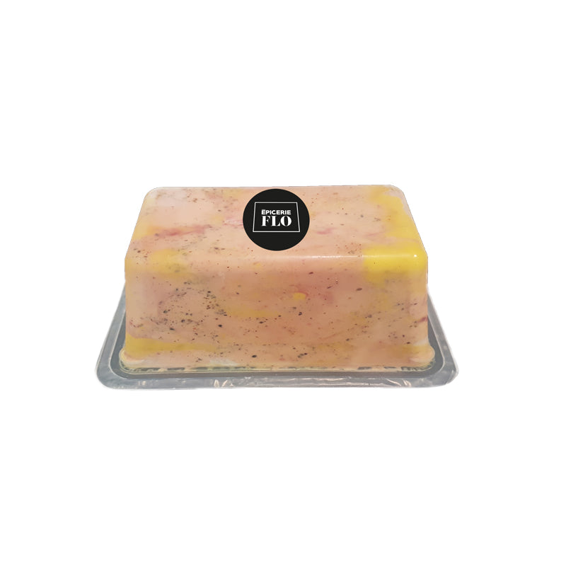 Whole semi-cooked duck foie gras with M Paradis spices - 200g