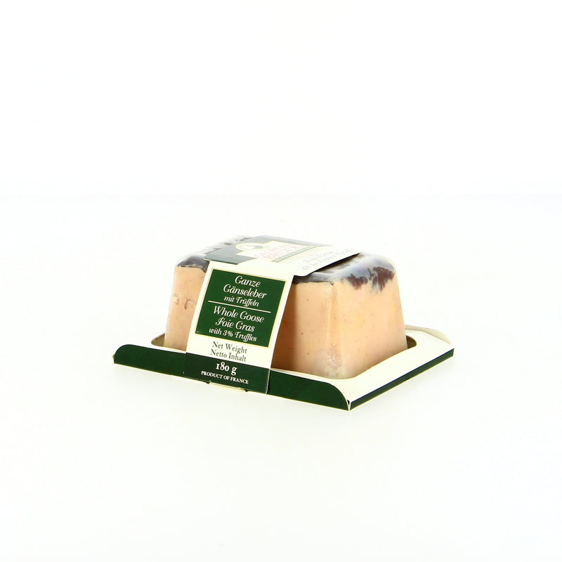 Foie gras d'oie entier mi-cuit truffé 3% - 180g