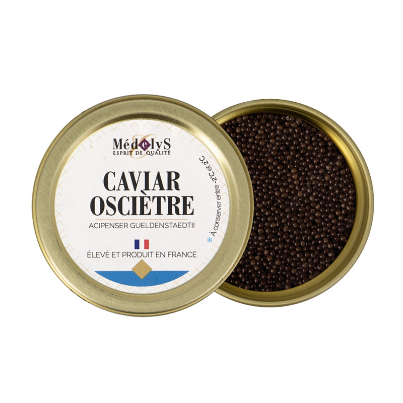 Caviar Osciètre d'Aquitaine - 250g