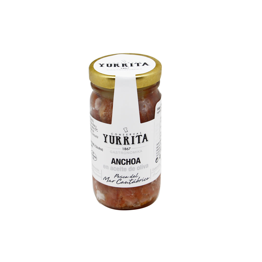 Anchois de Cantabrie à l'huile d'olive - 100g