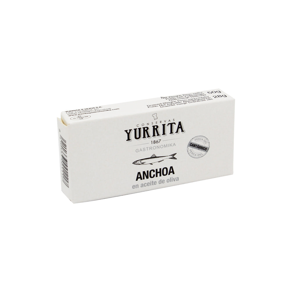 Cantabrian anchovies in olive oil - 50g