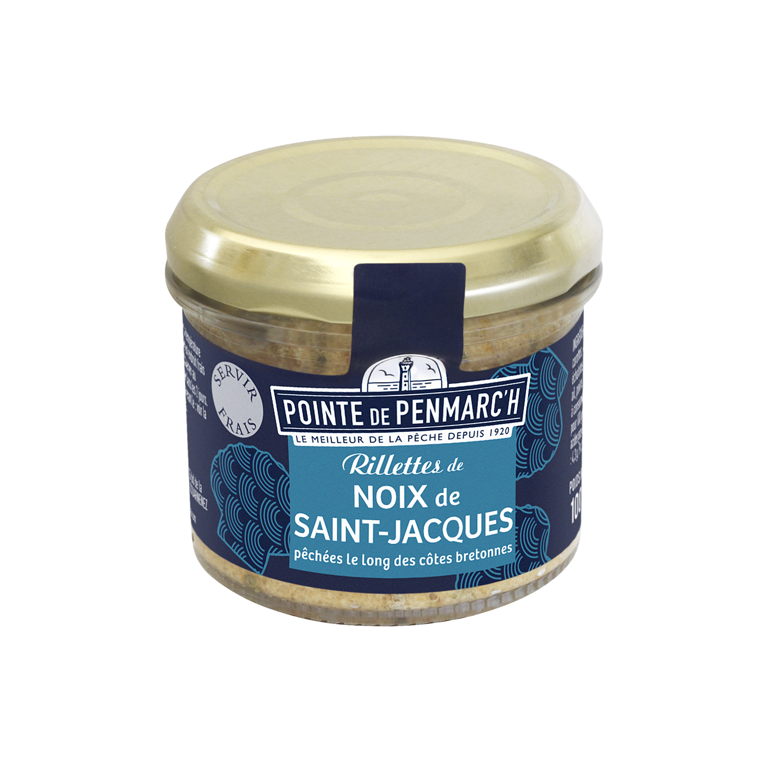 Rillettes De Noix De Saint-Jacques - 100G