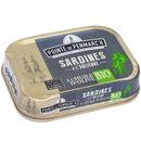 Sardines à l'ancienne à l'huile d'olive vierge extra bio Bleu-Blanc-Cœur - 115g