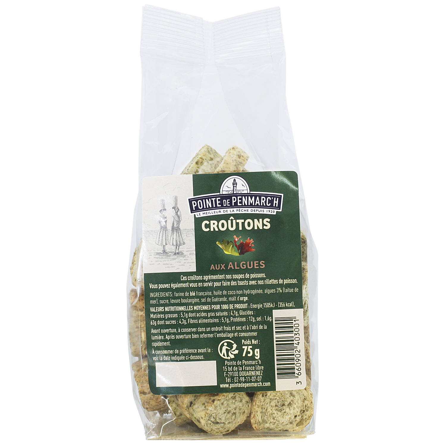 Croutons Aux Algues - 75G