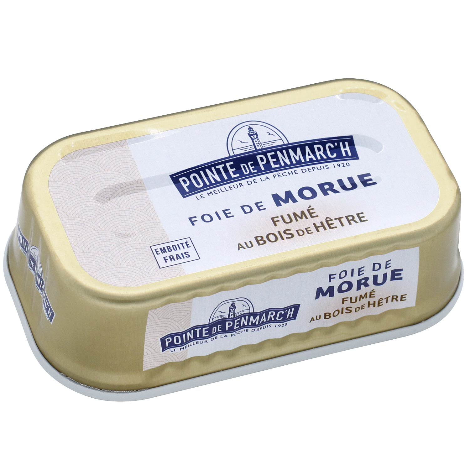 Foie de morue fumé au bois de hêtre - 121g