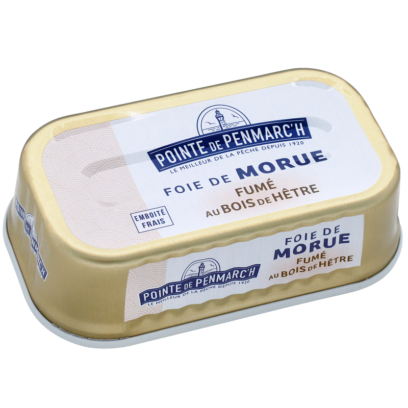 Foie De Morue Fumé Au Bois De Hêtre - 121G