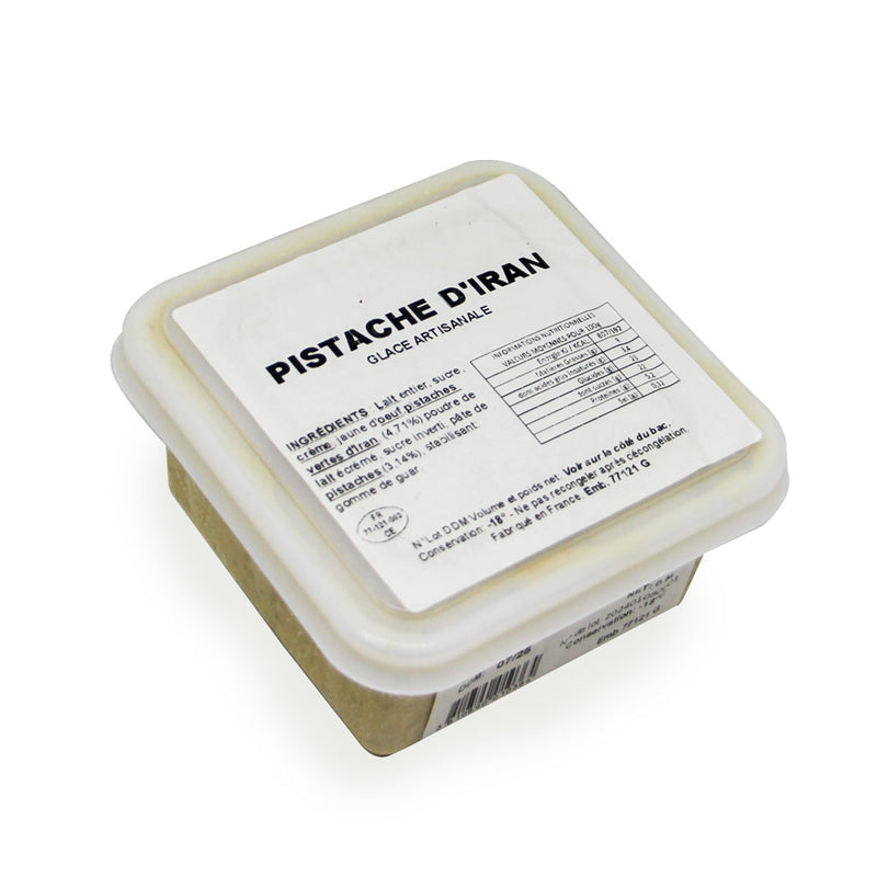 Crème glacée pistache d'Iran & éclats de pistache - 0,5l