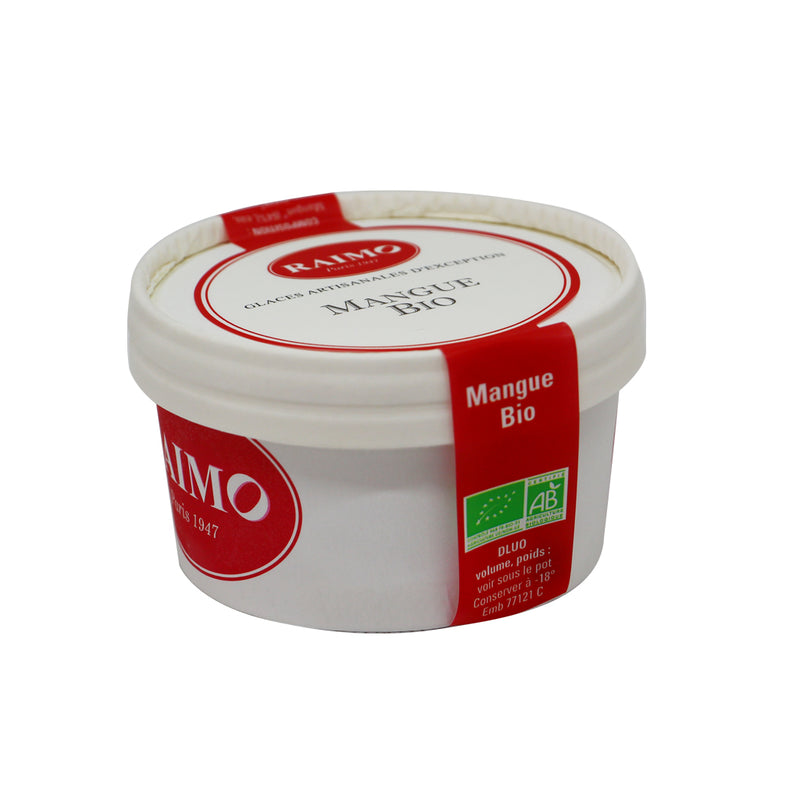 Sorbet mangue Alfonso - x12 pots de 110ml