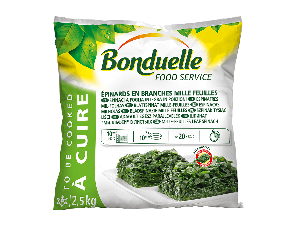 Millefeuille d'épinards en branche - 2,5kg