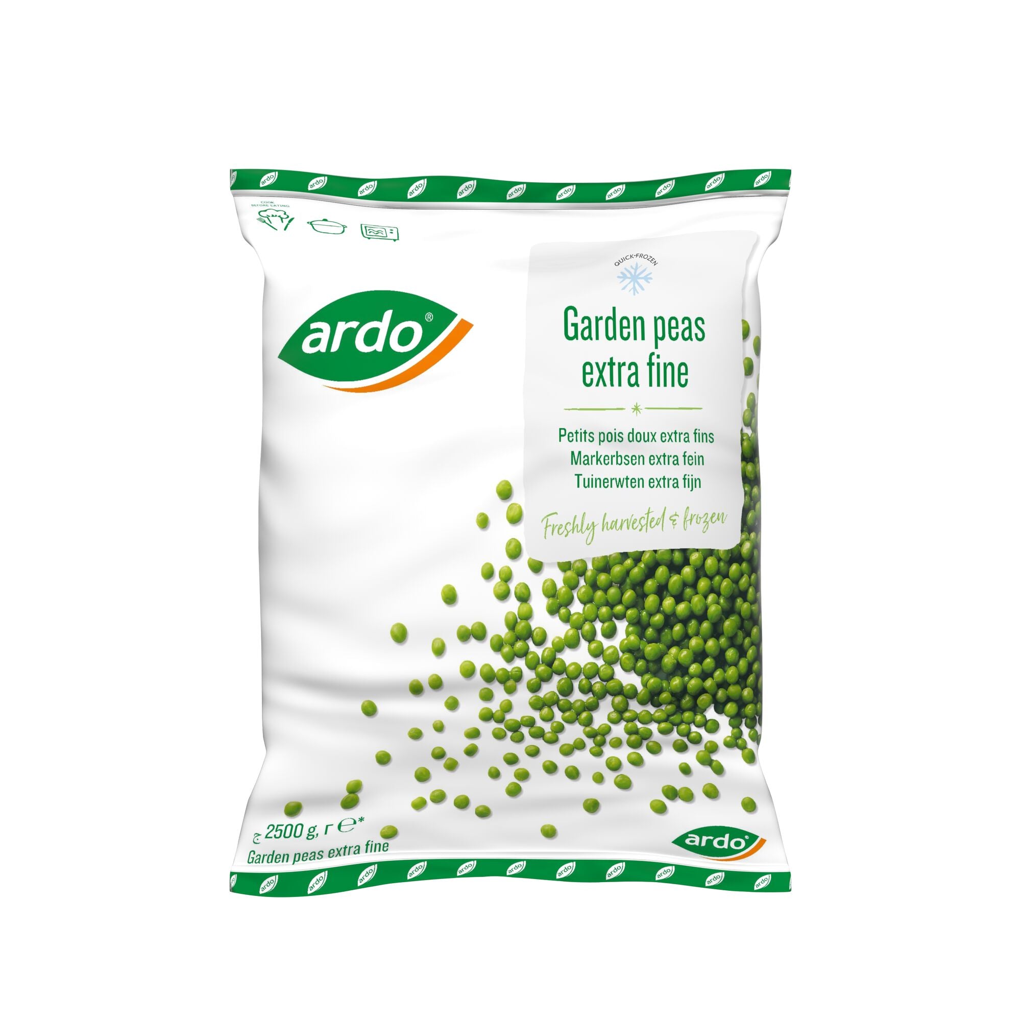 Petits pois extras fins - 2.5kg