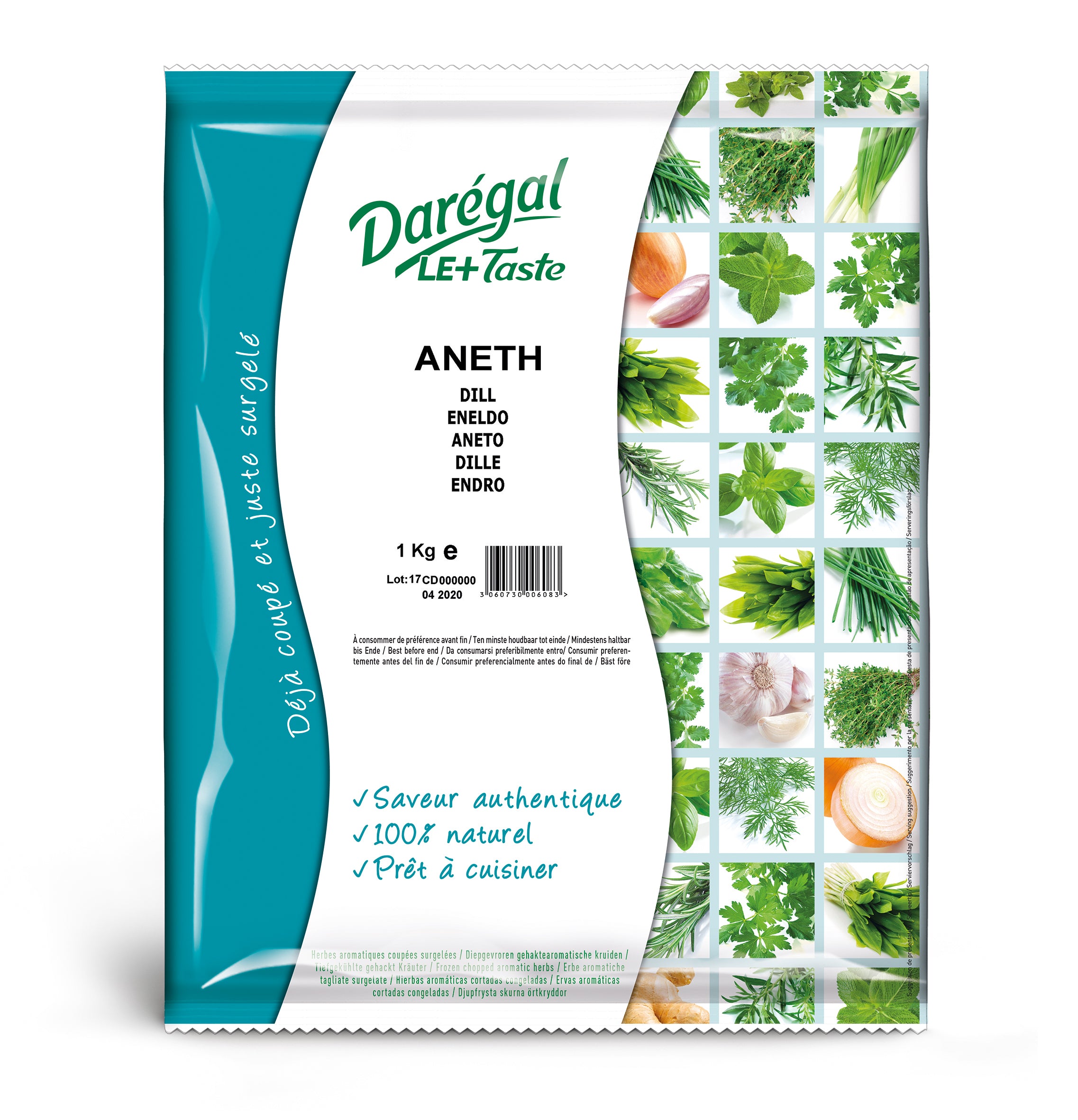 Aneth surgelée - 1kg