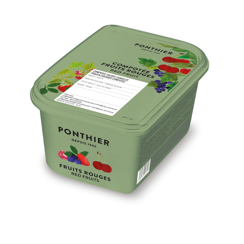 Compotée surgelée de fruits rouges - 1kg