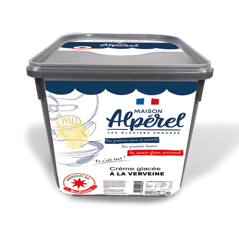 Crème glacée à la verveine - 2.5l