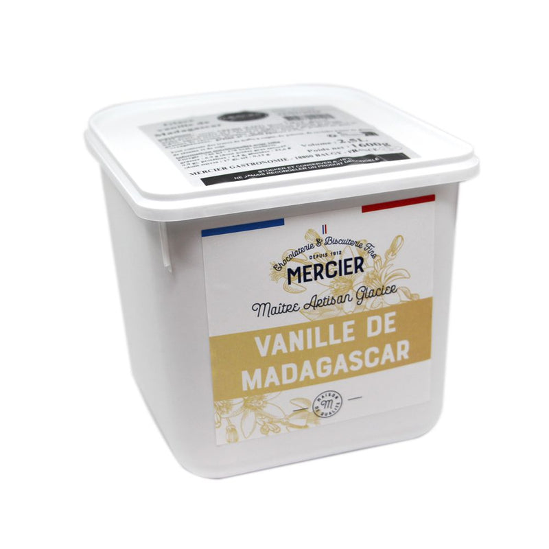 Crème glacée à la vanille Bourbon de Madagascar - 2.5l
