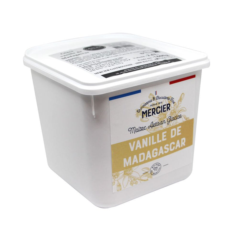 Crème glacée à la vanille Bourbon de Madagascar - 2.5l