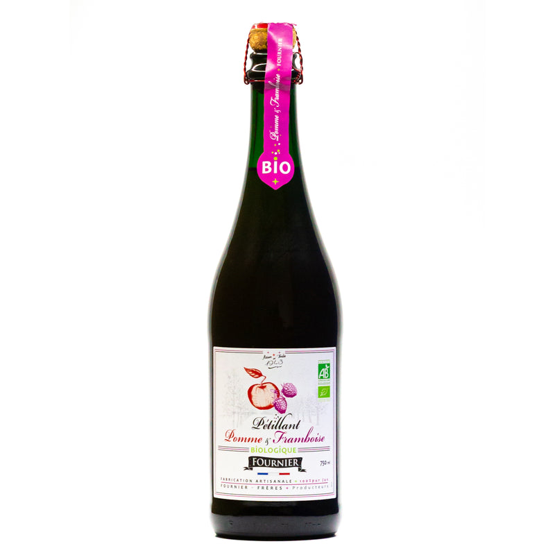 Jus pétillant pomme et framboise - 75cl