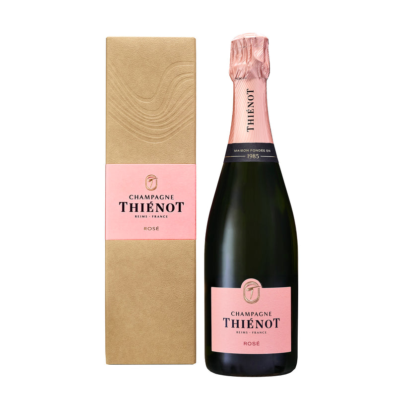 Champagne brut Rosé Thiénot étui - 75cl