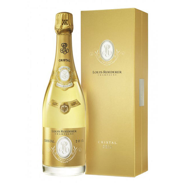 Champagne brut Cristal Roederer 2015 coffret - 75cl