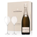 Box Champagne Roederer Brut Premier 2 Flutes - 75Cl