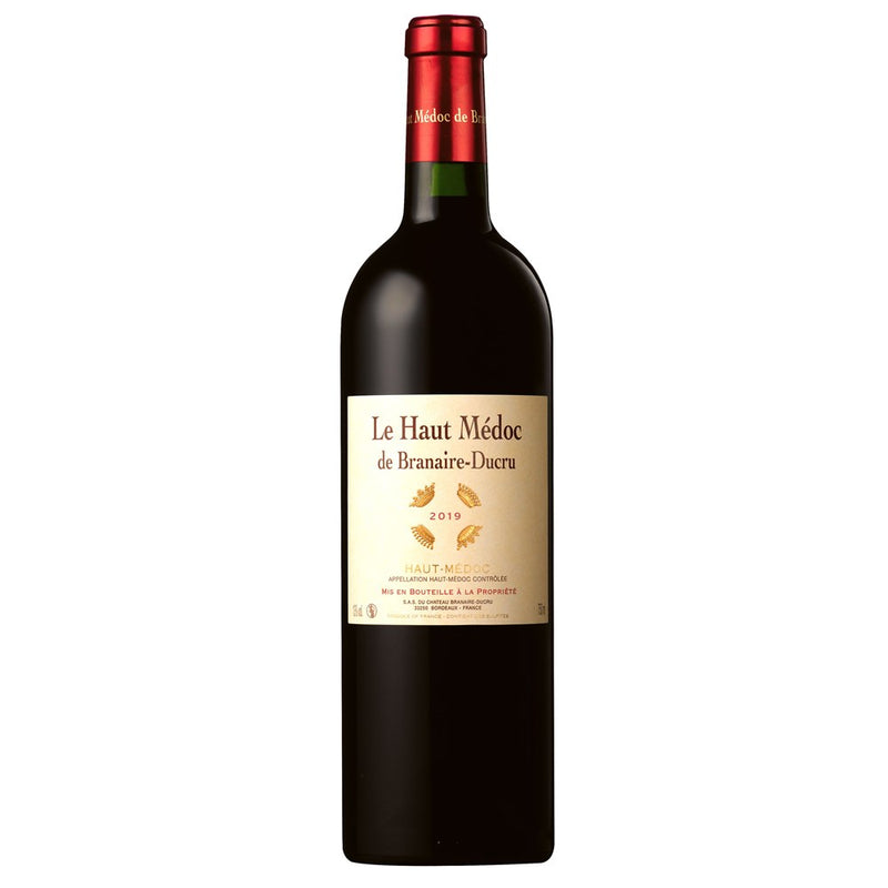 Haut Médoc de Branaire Ducru 2019 - 75cl